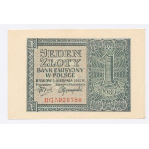 GG, 1 zloty 1941 BG (521)