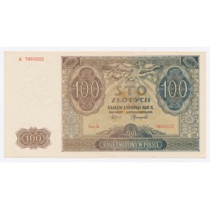 GG, 100 złotych 1941 A (523)