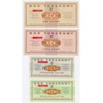Pewex, pełny zestaw WZORÓW 1969 - 1 cent - 100 dolarów (701)