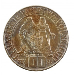 PRL, 100 złotych 1966 Mieszko i Dąbrówka (118)