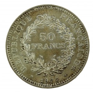 Francja, V Republika, 50 Franków 1975 (162)