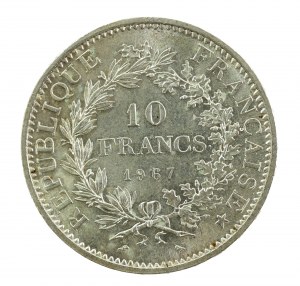 France, Fifth Republic, 10 francs 1967 (163)