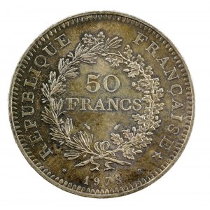 Francja, V Republika, 50 Franków 1978 (164)