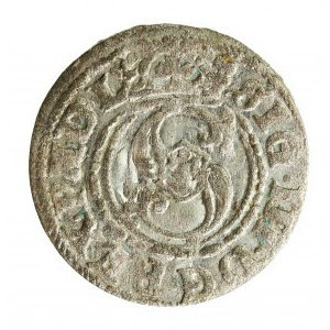 Zygmunt III Waza, Szeląg 1620, Ryga (1112)