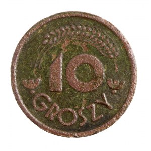 Gniezno - 69 Pułk Piechoty, 10 groszy (1221)
