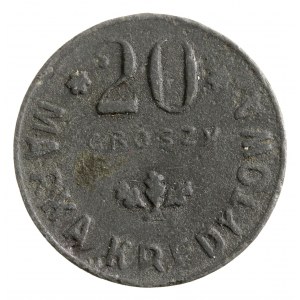 Grodno - 76 Pułk Piechoty, 20 groszy (1222)