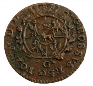Stanislaw A. Poniatowski, 1768 G penny (981)