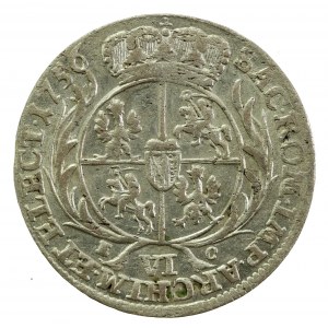 August III Sas, Szóstak 1756 EC, Lipsk (987)