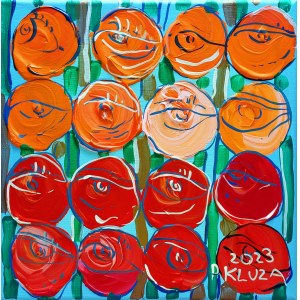Pawel Kluza (b. 1983), Roses, 2023