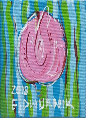 Edward Dwurnik (1943 - 2018 ), Tulipan, 2018