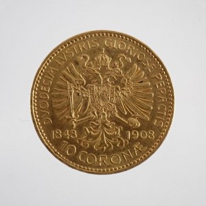 10 Korun 1908 b.z.,