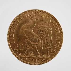 20 Francs 1907.,