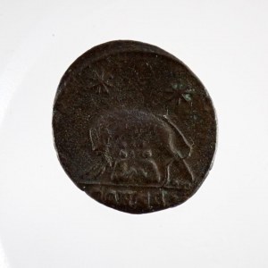 Constantine I. 307-358, pamětní bronz, malý bronz AE 3, RIC 78, K.137.1,