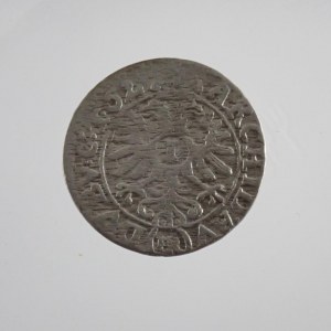 1 Krejcar 1627 W/HR, minc. Vratislav, mincm. Riedel,