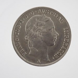 20 Krejcar 1852 A, hlava vpravo, škr.,