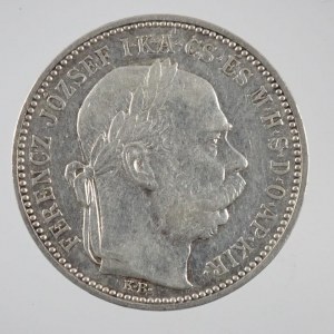 1 Koruna 1895 KB., Ag,