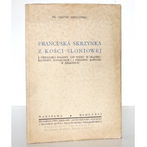 Kruszyński T., THE FRENCH SKRZYNKA Z KOSZYNKA Z KŁONIIOWEJ, 1936