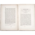 UMĚNÍ A ARCHEOLOGIE, 1852 [Krakov, Sącz] [Ročenka Vědecké společnosti při Jagellonské univerzitě].