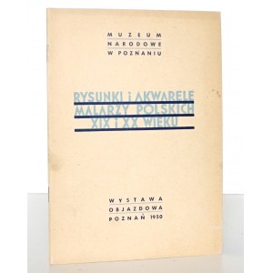 FIGURY A AKVARELY POLSKÝCH MALÍŘŮ 19. a 20. století [Norblin Orłowski Brodowski Piwarski Michałowski Simmler Gerson Matejko Kossak Wyczółkowski Fałat Wyspiański Wojtkiewicz Noakowski Boznańska].