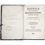 Brodziński K., DZIEŁA, t.IV, Wilno 1843 [Templaryusze, wiadomości historyczne]