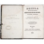 Brodziński K., DZIEŁA, t.IV, Wilno 1843 [Templaryusze, historické správy].
