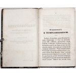 Brodziński K., DZIEŁA, t.IV, Wilno 1843 [Templaryusze, historické zprávy].