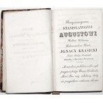 Krasicki I., DZIEŁA, t.1-2, 1830 [Sbírka dalších potřebných zpráv].