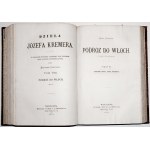 Kremer J., Spisy sv. 1-13 [komplet], 1877-188 [Život a dílo, Systematická přednáška z filozofie sv. 1-2, Nová přednáška z logiky, Dopisy z Krakova sv. 1-2, Cesta do Itálie sv. 1-6, Drobné spisy].