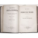 Kremer J., DIELO zv.1-13 [komplet], 1877-188 [Život a dielo, Systematická prednáška z filozofie zv.1-2, Nová prednáška z logiky, Listy z Krakova zv.1-2, Cesta do Talianska zv.1-6, Menšie spisy].