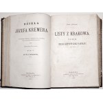 Kremer J., DIELO zv.1-13 [komplet], 1877-188 [Život a dielo, Systematická prednáška z filozofie zv.1-2, Nová prednáška z logiky, Listy z Krakova zv.1-2, Cesta do Talianska zv.1-6, Menšie spisy].