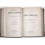 Kremer J., DIELO zv.1-13 [komplet], 1877-188 [Život a dielo, Systematická prednáška z filozofie zv.1-2, Nová prednáška z logiky, Listy z Krakova zv.1-2, Cesta do Talianska zv.1-6, Menšie spisy].