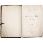 Prus B., KRONIKI 1875-1878, 1895 [1. vydání].