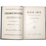 Rellstab L., ROK 1812, zväzky 1-2, 1912 [viazané].