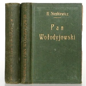 Sienkiewicz H., PAN WOŁODYJOWSKI, t.1-5, Lwów 1936 [nakladatelská obálka].