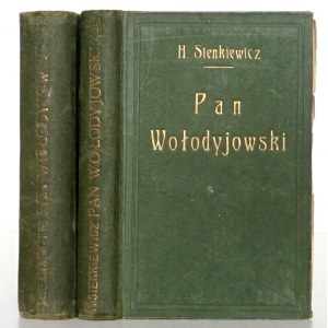 Sienkiewicz H., PAN WOŁODYJOWSKI, t.1-5, Lwów 1936 [vydavateľská obálka].