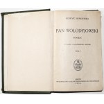 Sienkiewicz H., PAN WOŁODYJOWSKI, t.1-5, Lwów 1936 [vydavateľská obálka].