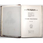 PRAVDA kolektivní kniha na počest ALEXANDRA SWIETOCHOWSKÉHO, 1899 [vázané].