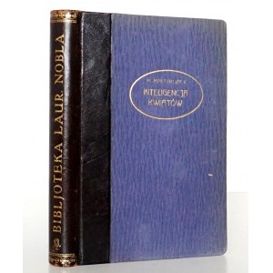 Maeterlinck M., INTELIGENCIA KVETOV, 1922 [obálka brožúry].