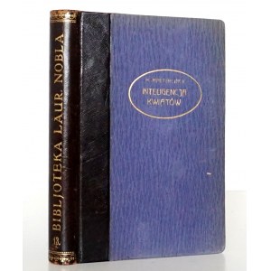 Maeterlinck M., INTELIGENCE KVĚTIN, 1922 [obálka brožury].
