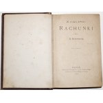 Kraszewski J.I., Z ROKU 1869 RACHUNKI, 1870
