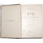 Kraszewski J.I., ŻYD obrazy na tle wypadków 1863 roku, sv. 1-3, 1906.