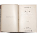 Kraszewski J.I., ŻYD obrazy na tle wypadków 1863 roku, sv. 1-3, 1906.