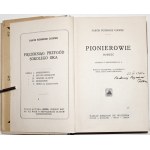Cooper J.E., PIONEERS, 1929 [čb. stav, obálka, ilustrace Sawiczewski S.].