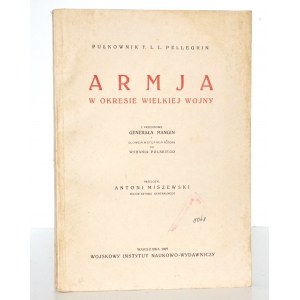 Pellegrin F., ARMJA W OKRESIE WIELKIEJ WOJNY, 1927
