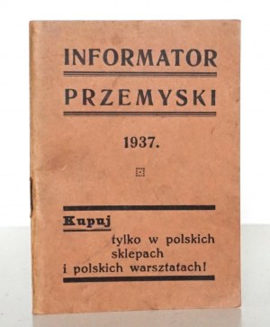 PRZEMYSKI INFORMATOR, 1937 [map].