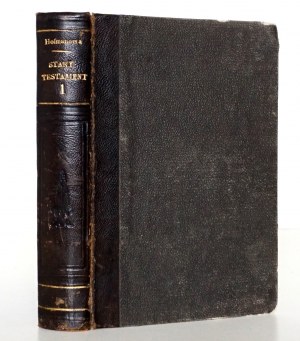 Hoffmanowa K., PISMO ŚWIĘTE, 1846 [35 k. Tafeln mit Stichen].