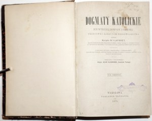 Laforet N., CATHOLIC DOGMATS, vol.1-4, 1875