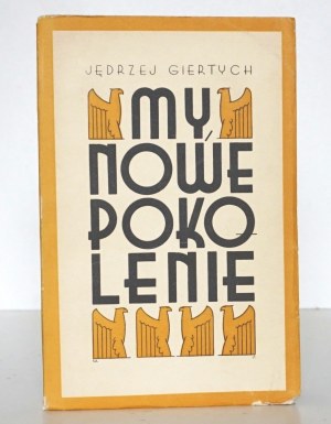 Giertych J., MY NEW GENERATION, 1936 [bound] scouting