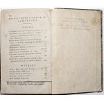 SCIENTIFIC EXERCISES, Vol. 1-2, 1818 [Sandomierz, native speech, passions, Slavs, coronation act of Wadyslaw IV, poems].