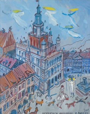 Edward Dwurnik, POZNAŃ. UCIEKAJĄCA PROZERPINA, 2003